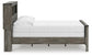 Frandern  Bookcase Panel Bed