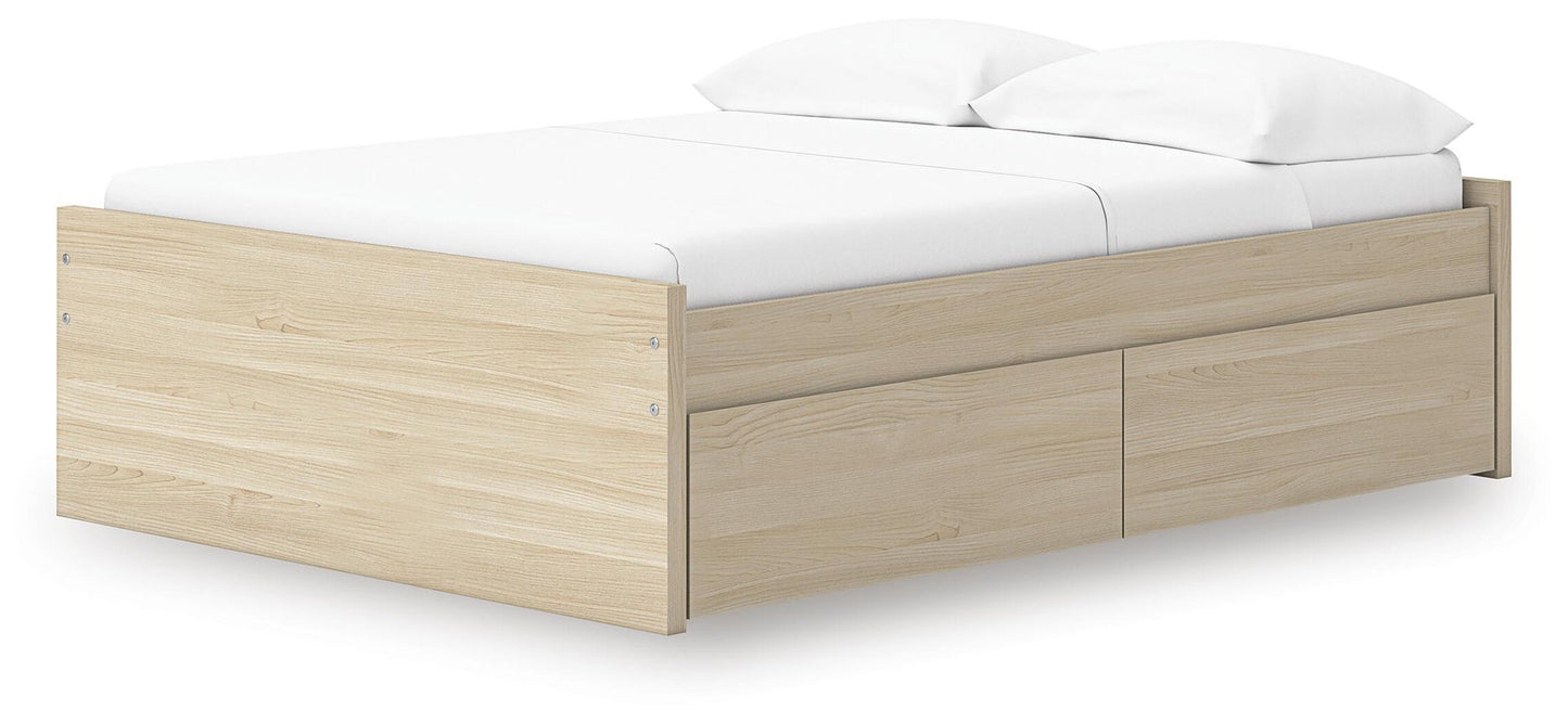 Onita  Platform Bed With 2 Side Storage
