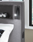 Verishaw  Upholstered Bed With Wireless Audio