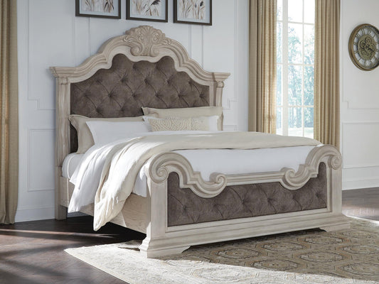 Bruchandi California  Upholstered Panel Bed