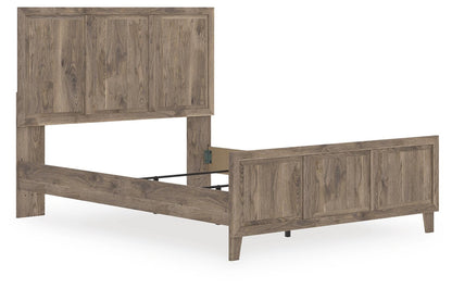 Rusticott  Panel Bed