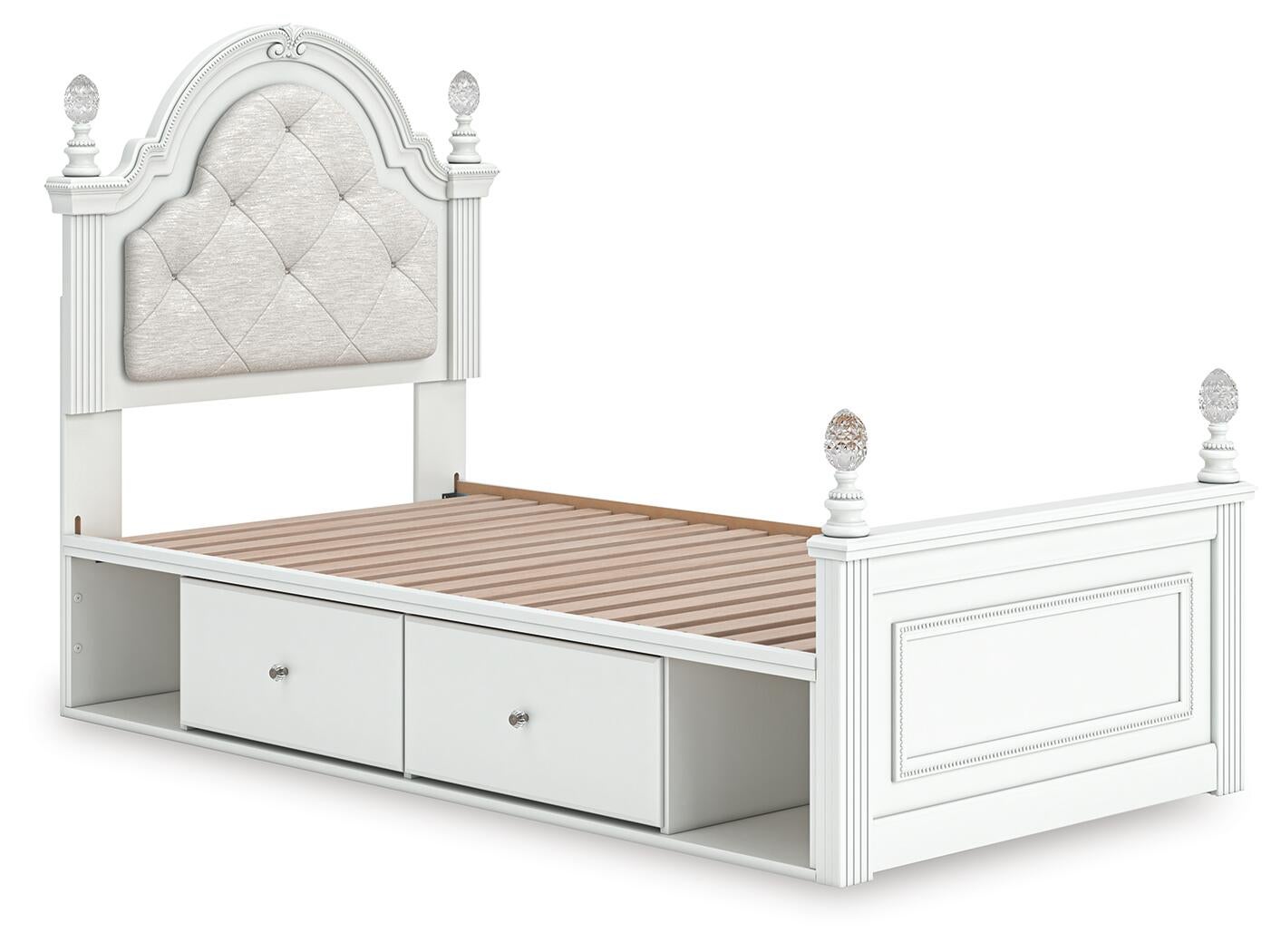 Kozlani  Upholstered Panel Storage Bed
