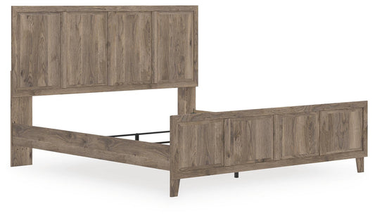 Rusticott  Panel Bed