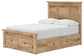 Makidern  Panel Storage Bed