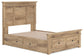 Makidern  Panel Storage Bed