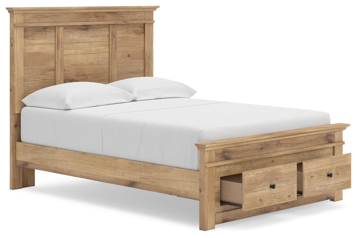 Makidern  Panel Storage Bed