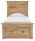 Makidern  Panel Storage Bed