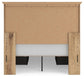 Makidern  Panel Storage Bed