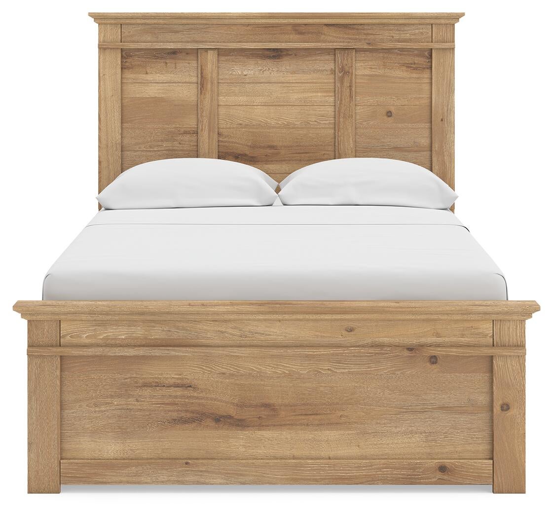 Makidern  Panel Storage Bed