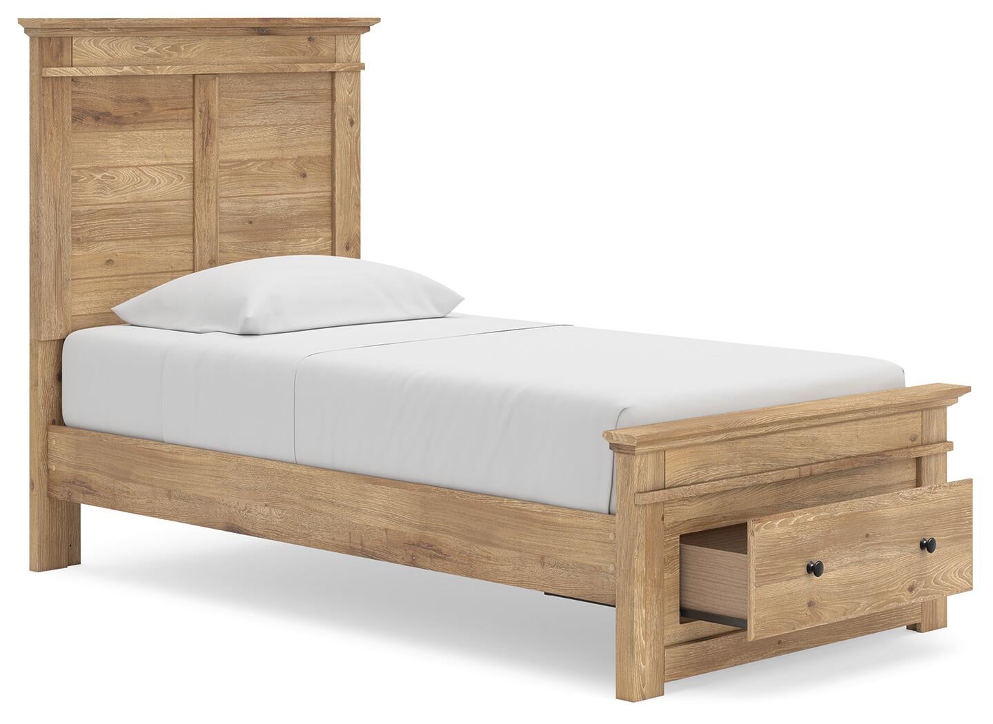 Makidern  Panel Storage Bed