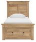 Makidern  Panel Storage Bed