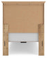 Makidern  Panel Storage Bed