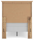 Makidern  Panel Bed