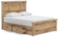 Makidern  Panel Storage Bed