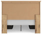 Makidern  Panel Storage Bed