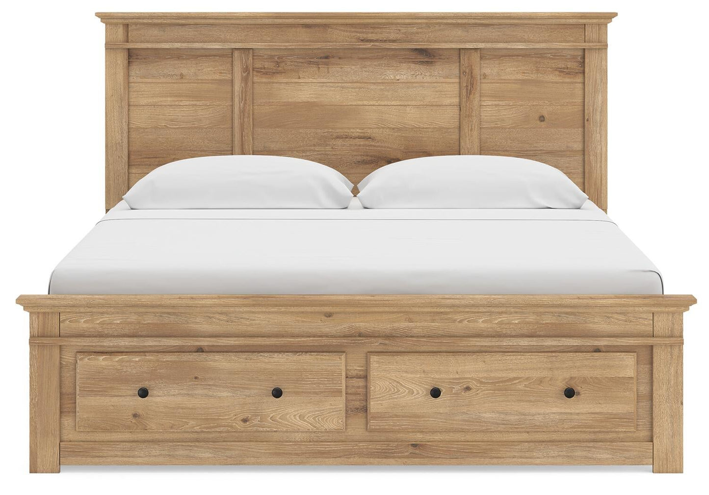Makidern  Panel Storage Bed