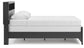 Broachmyn  Bookcase Panel Bed