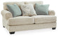 Sofá, loveseat, silla y otomana Monaghan