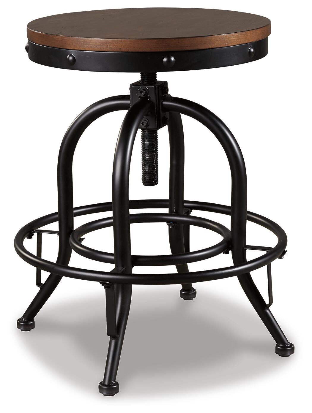 Mesa de comedor de altura de mostrador Valebeck y 4 taburetes