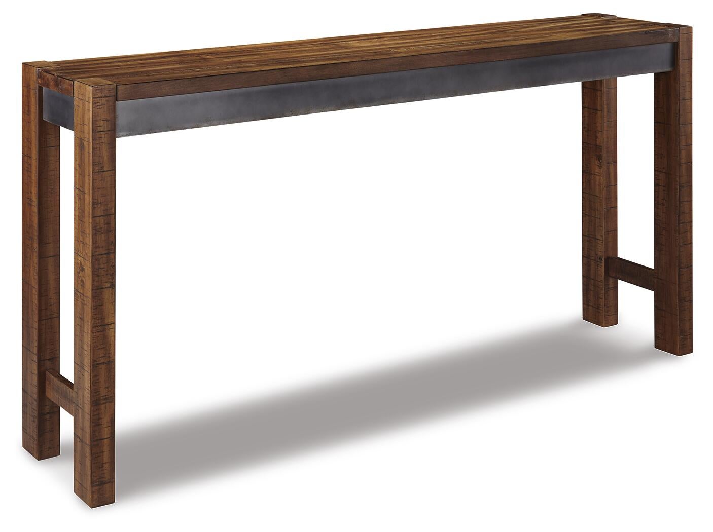 Mesa de comedor Torjin de altura de mostrador y dos taburetes