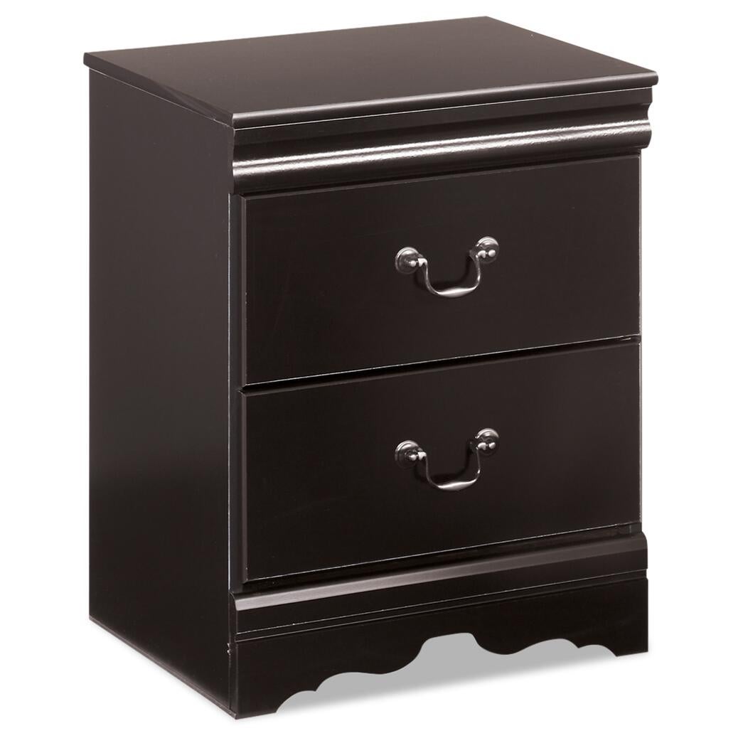 Huey Vineyard  Sleigh Headboard Bed With Mirrored Dresser, Chest And Nightstand