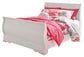 Anarasia  Sleigh Bed, Dresser, Mirror, Chest And Nightstand