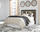 Drystan  Bookcase Headboard, Dresser, Mirror, Chest And Nightstand