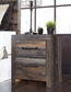Drystan  Panel Bed With 4 Storage Drawers, Dresser, Mirror, Chest And Nightstand