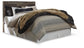 Derekson / Panel Headboard Bed With Mirrored Dresser
