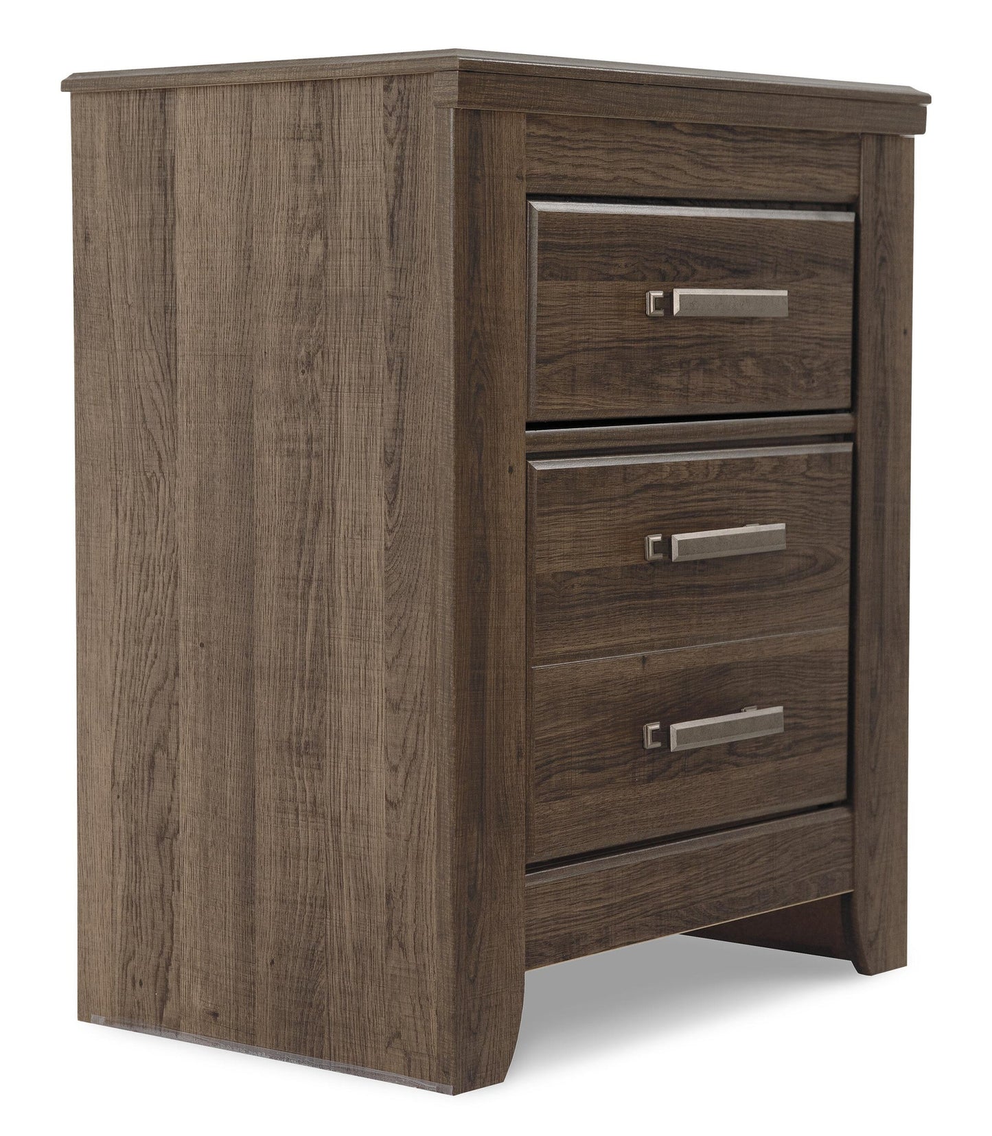 Juararo /California King Panel Headboard Bed With Mirrored Dresser, Chest And Nightstand