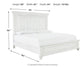 Kanwyn  Panel Bed, Dresser And Mirror