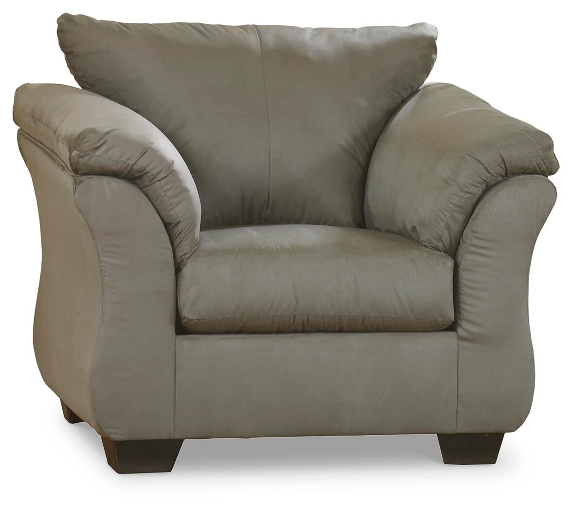 Sofá, loveseat, silla y otomana Darcy