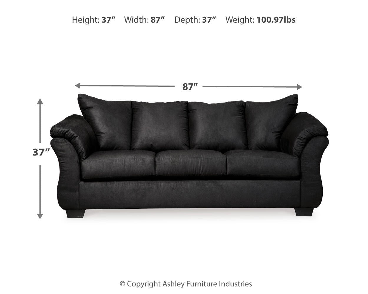 Sofá y loveseat Darcy