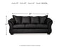 Sofá, loveseat, silla y otomana Darcy