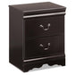 Huey Vineyard  Sleigh Headboard Bed With Mirrored Dresser, Chest And Nightstand