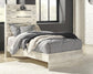 Cama con paneles Cambeck y tocador con espejo