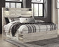 Cambeck  Panel Bed With 2 Storage Drawers With Mirrored Dresser, Chest And Nightstand