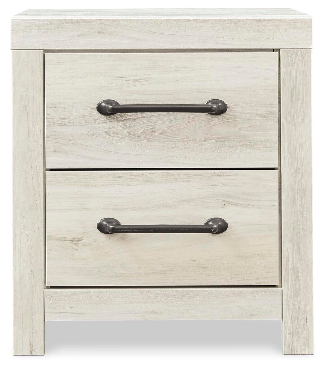 Cama Cambeck con 4 cajones, cómoda con espejo, cómoda y mesita de noche