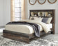 Drystan  Bookcase Bed, Dresser, Mirror, Chest And Nightstand