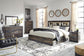 Drystan  Bookcase Bed With 2 Storage Drawers With Mirrored Dresser
