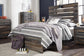 Drystan  Panel Bed, Dresser And Mirror