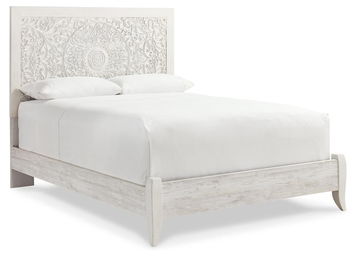 Paxberry  Panel Bed With Mirrored Dresser, Chest And Nightstand