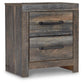 Drystan  Panel Headboard Bed With Mirrored Dresser, Chest And Nightstand