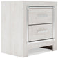 Altyra  Panel Headboard Bed With Mirrored Dresser, Chest And Nightstand