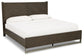 Arkenton  Panel Bed With Mirrored Dresser