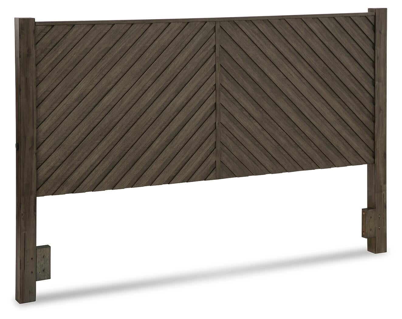 Arkenton  Panel Bed With Mirrored Dresser