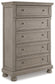 Lettner  Panel Bed With Mirrored Dresser, Chest And Nightstand