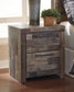 Derekson  Panel Bed With Mirrored Dresser And Nightstand