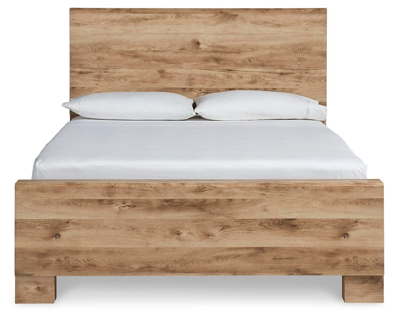 Hyanna  Panel Bed, Dresser And Mirror