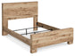 Hyanna  Panel Bed, Dresser And Mirror